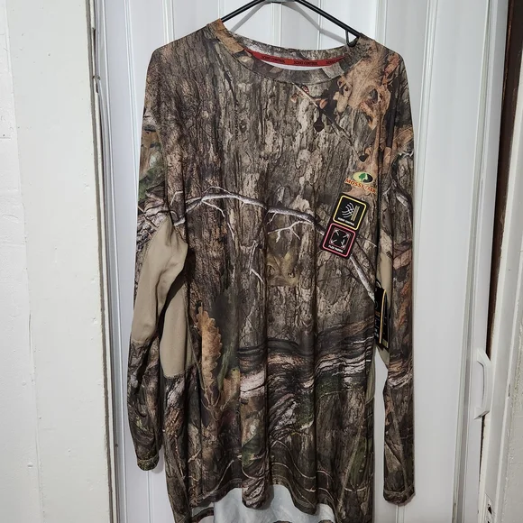 Mossy Oak Camouflage Hunting Shirt 3XL - Picture 1 of 5